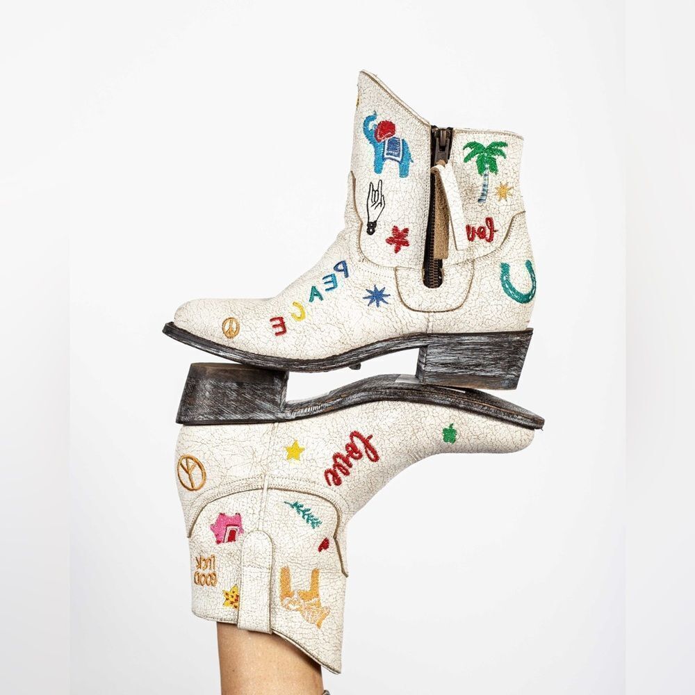 Free People x MEXICANA Scenic Route Embroidered Boots - Picture 9 of 17